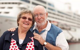 Elderly Couple on Vacation